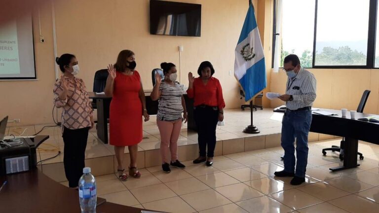 Elección de Organizaciones de Mujeres, del Consejo Regional