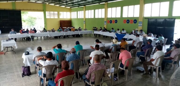 Reunión Ordinaria del Consejo Municipal de Desarrollo-COMUDE- del municipio de Camotán, Chiquimula